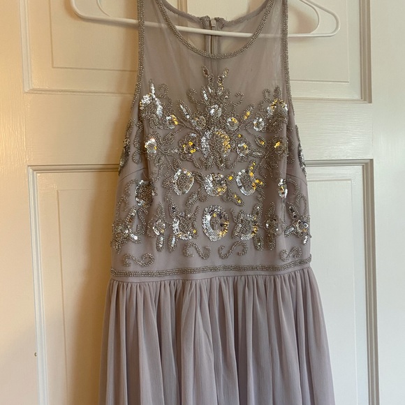 altar'd state bridesmaid dresses ALTAR'D STATE Caledonia Maxi Dress Ivory/Nude Size XS – Style Exchange  Boutique PGH main image 0